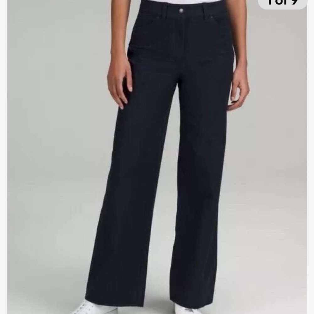 Lululemon City Sleek 5 Pocket High-Rise 
Wide-Leg Pant